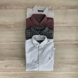 Ralph Lauren dress shirts Lot of 4